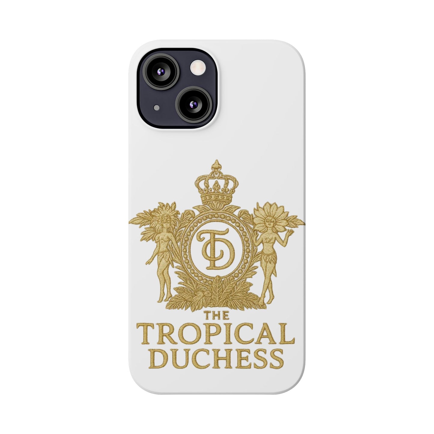 Tropical Duchess Slim Phone Case - Stylish and Durable Design