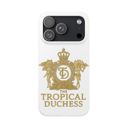 Tropical Duchess Slim Phone Case - Stylish and Durable Design