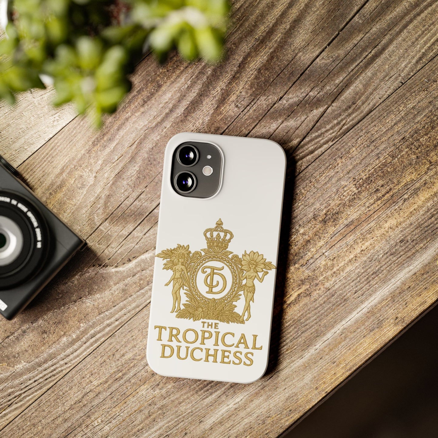 Tropical Duchess Slim Phone Case - Stylish and Durable Design