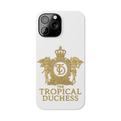 Tropical Duchess Slim Phone Case - Stylish and Durable Design