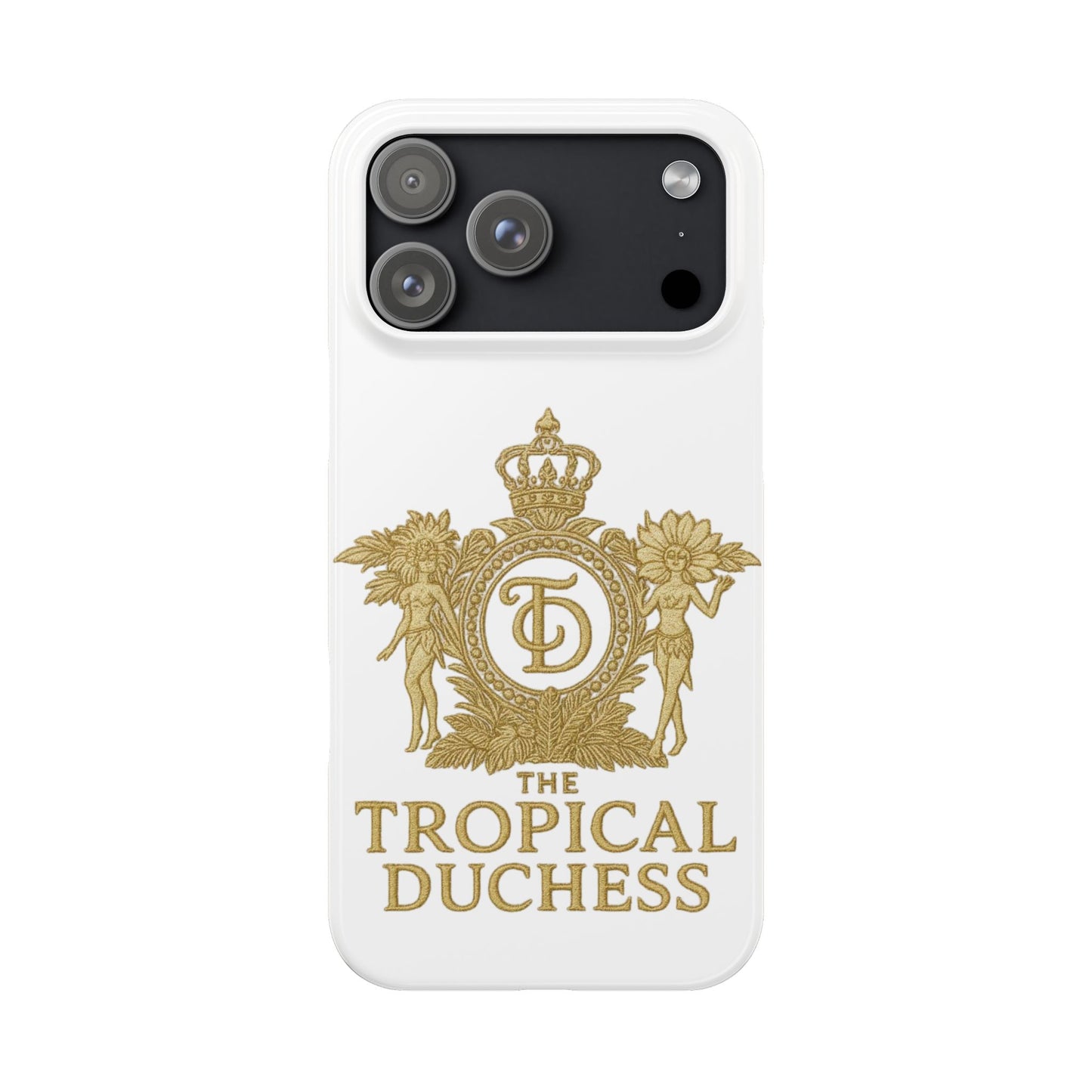 Tropical Duchess Slim Phone Case - Stylish and Durable Design