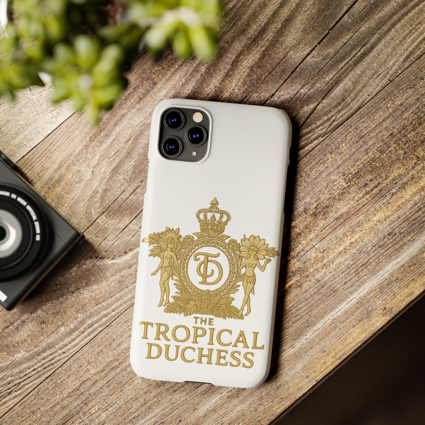 Tropical Duchess Slim Phone Case - Stylish and Durable Design