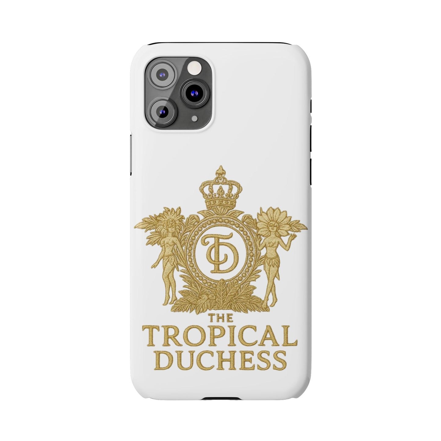 Tropical Duchess Slim Phone Case - Stylish and Durable Design