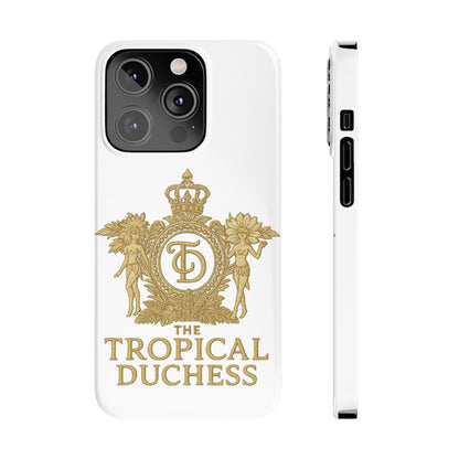 Tropical Duchess Slim Phone Case - Stylish and Durable Design