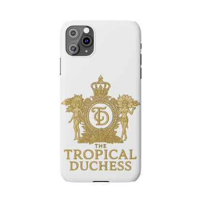 Tropical Duchess Slim Phone Case - Stylish and Durable Design