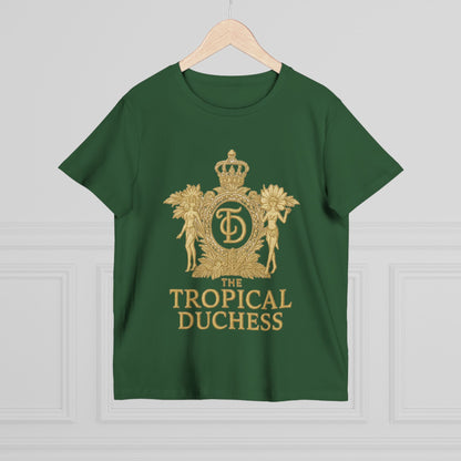 Tropical Duchess Women's Tee - Stylish Vacation-Inspired T-Shirt