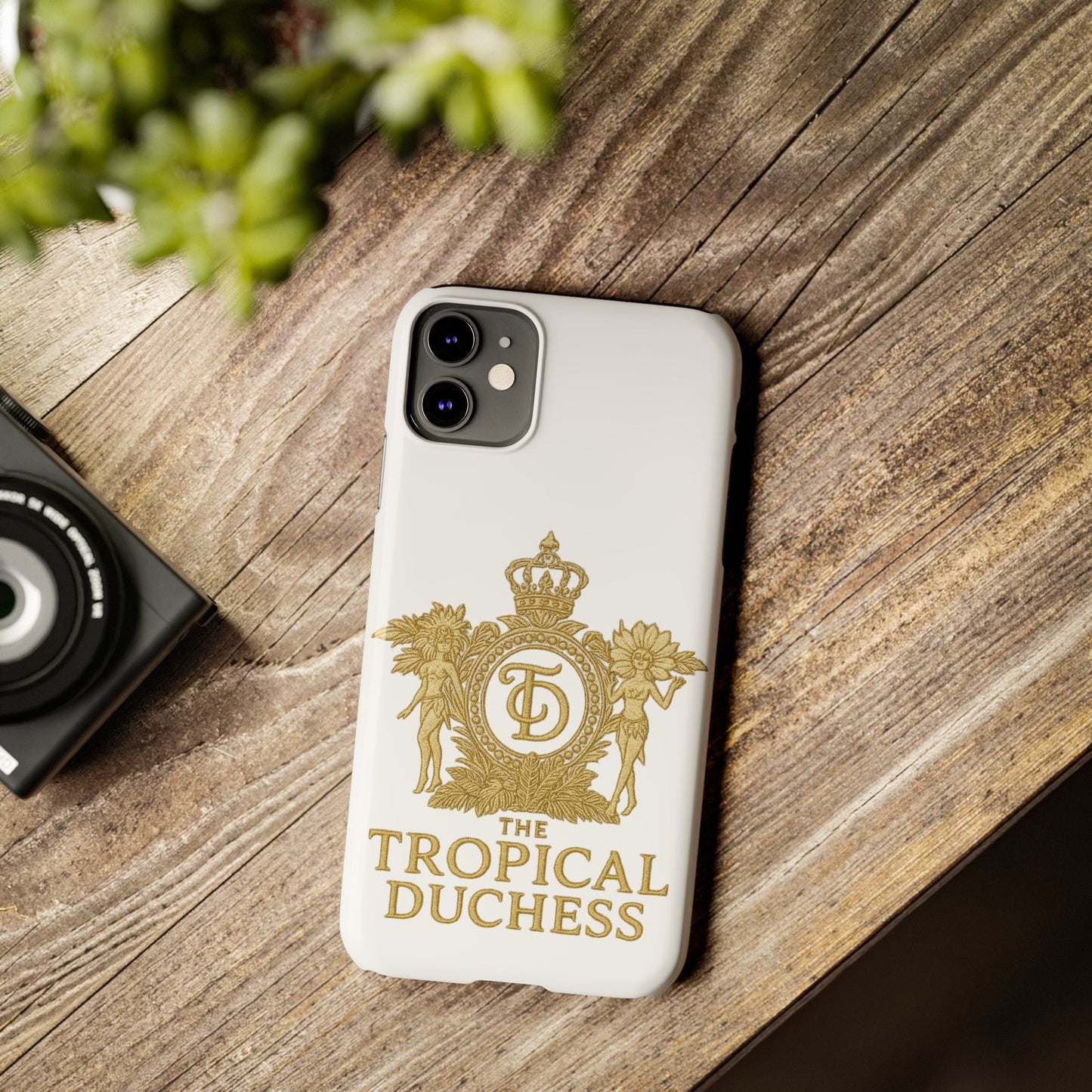 Tropical Duchess Slim Phone Case - Stylish and Durable Design