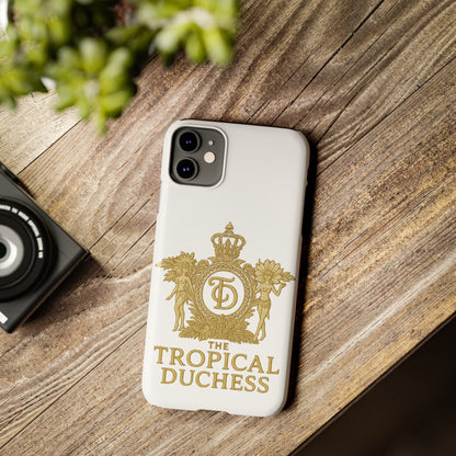 Tropical Duchess Slim Phone Case - Stylish and Durable Design