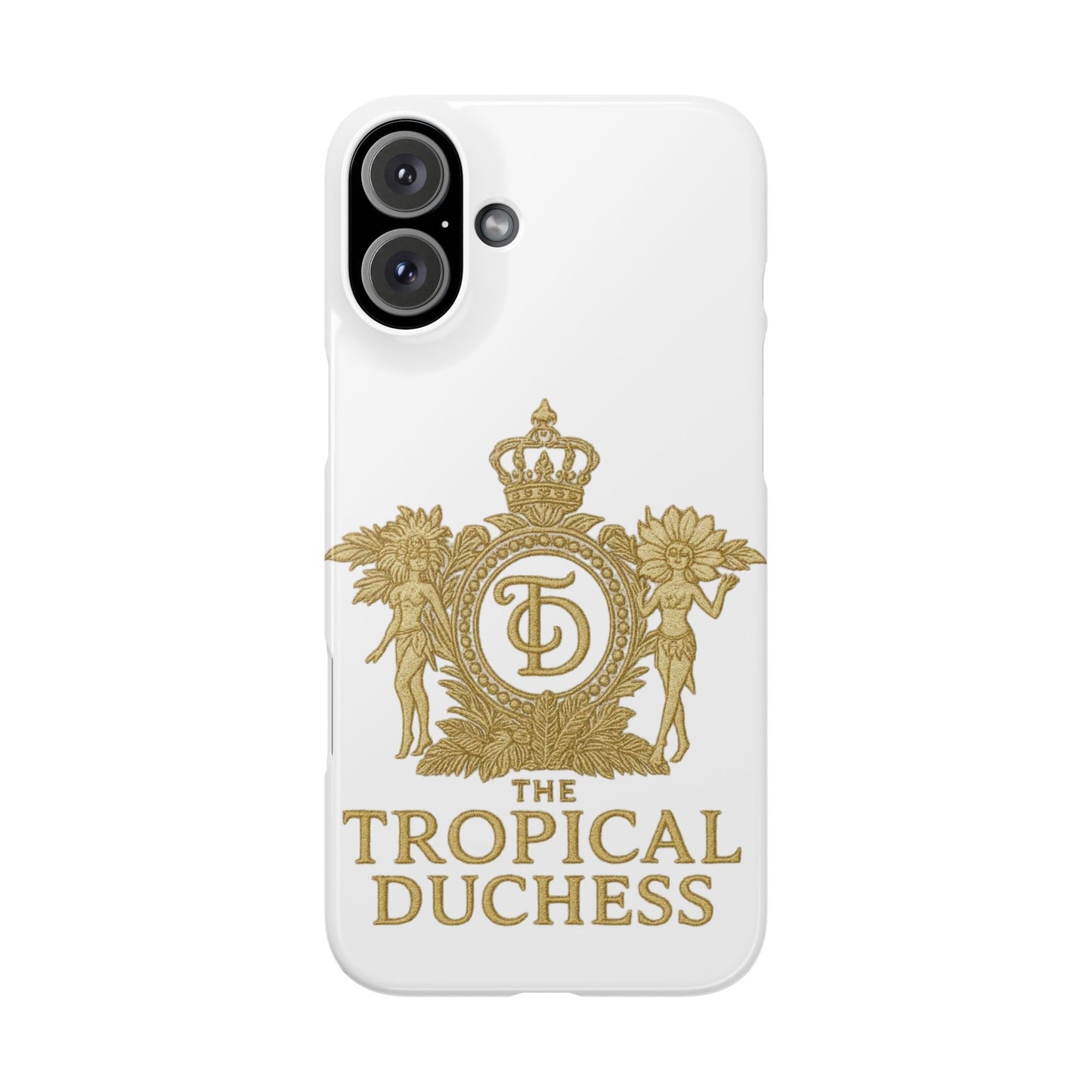 Tropical Duchess Slim Phone Case - Stylish and Durable Design