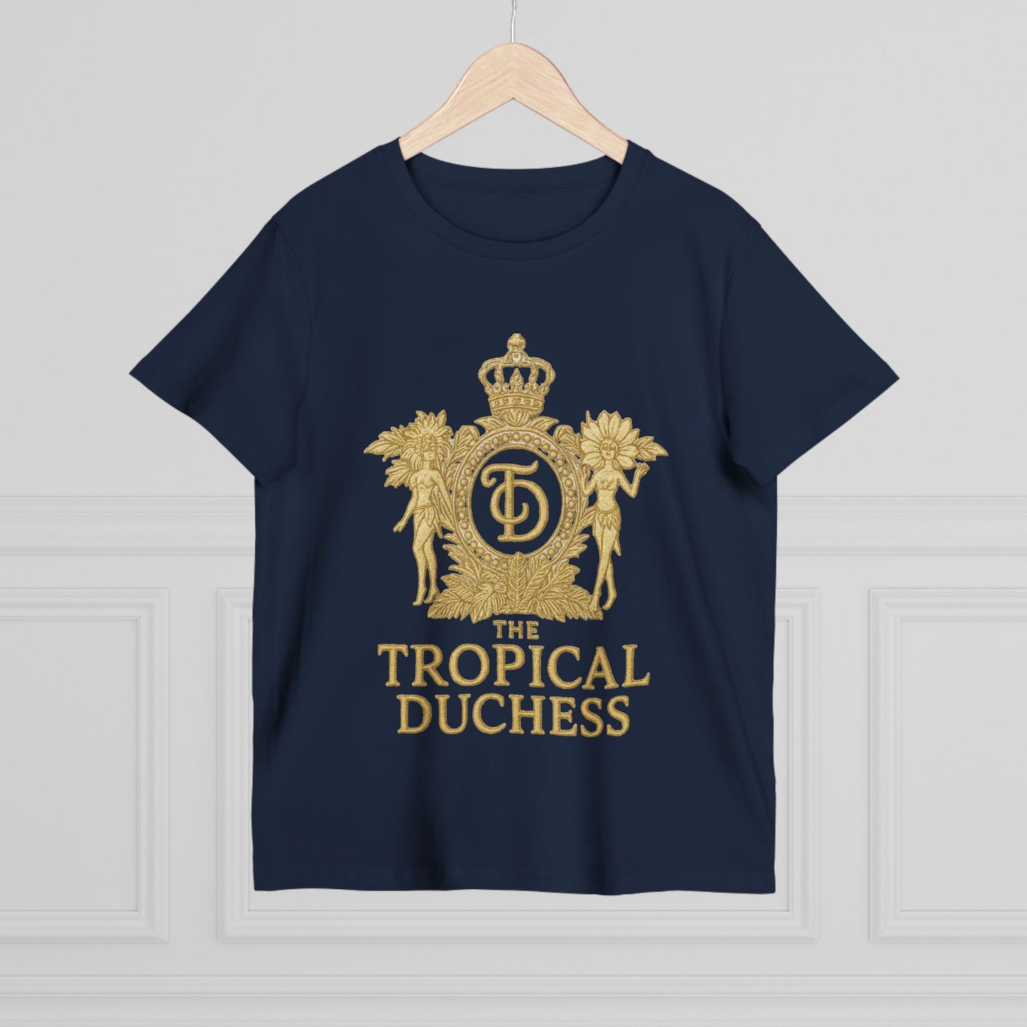 Tropical Duchess Women's Tee - Stylish Vacation-Inspired T-Shirt