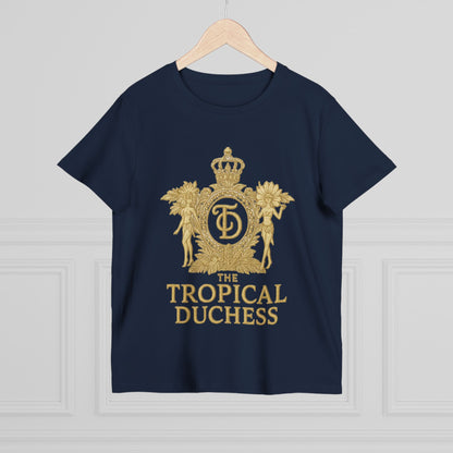 Tropical Duchess Women's Tee - Stylish Vacation-Inspired T-Shirt