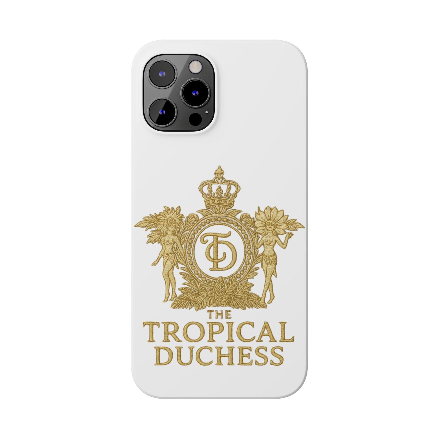 Tropical Duchess Slim Phone Case - Stylish and Durable Design