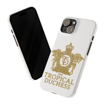 Tropical Duchess Slim Phone Case - Stylish and Durable Design