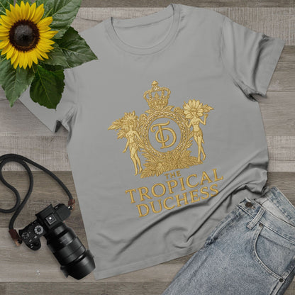 Tropical Duchess Women's Tee - Stylish Vacation-Inspired T-Shirt
