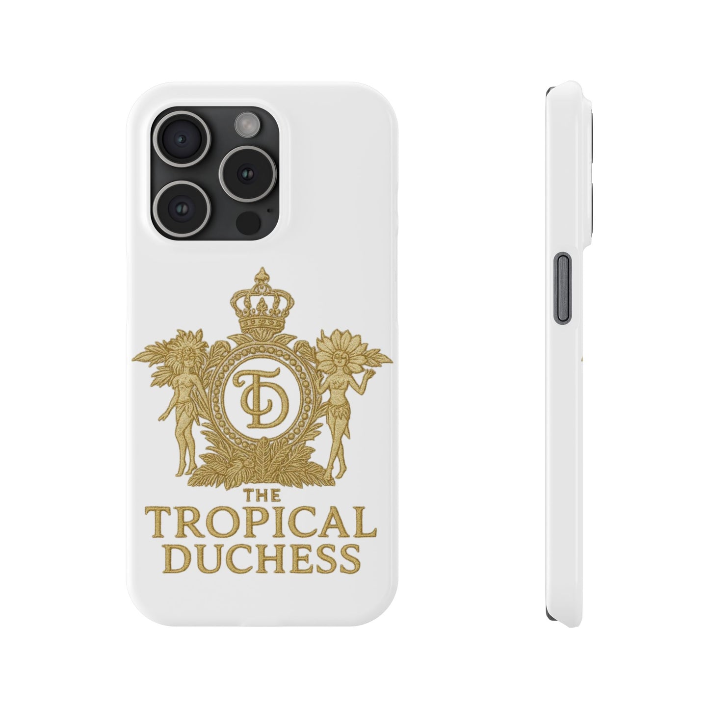 Tropical Duchess Slim Phone Case - Stylish and Durable Design