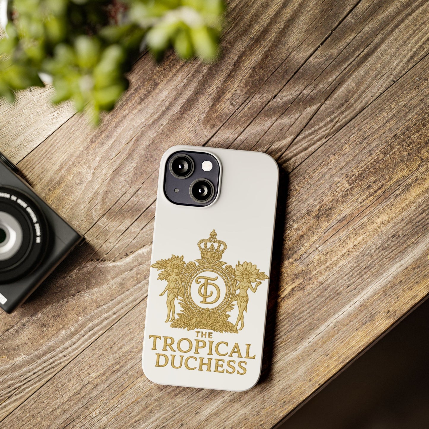 Tropical Duchess Slim Phone Case - Stylish and Durable Design
