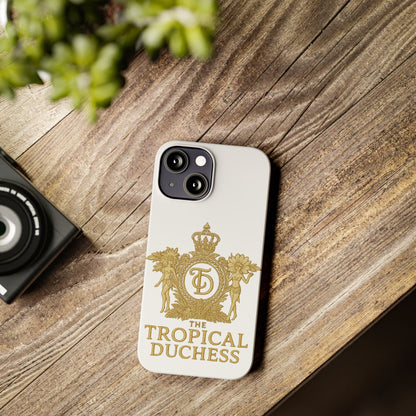 Tropical Duchess Slim Phone Case - Stylish and Durable Design
