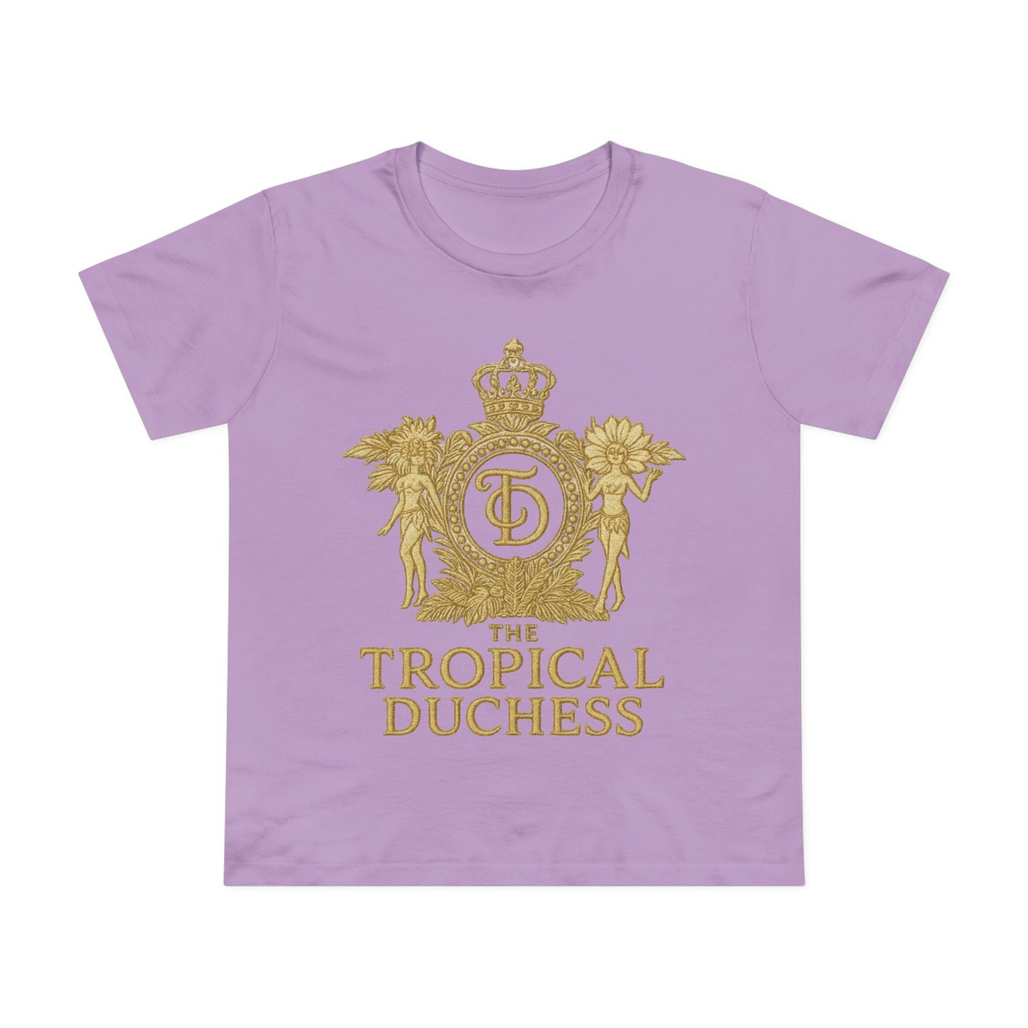 Tropical Duchess Women's Tee - Stylish Vacation-Inspired T-Shirt