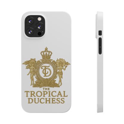 Tropical Duchess Slim Phone Case - Stylish and Durable Design