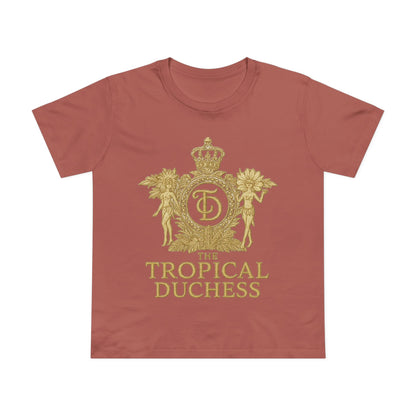 Tropical Duchess Women's Tee - Stylish Vacation-Inspired T-Shirt