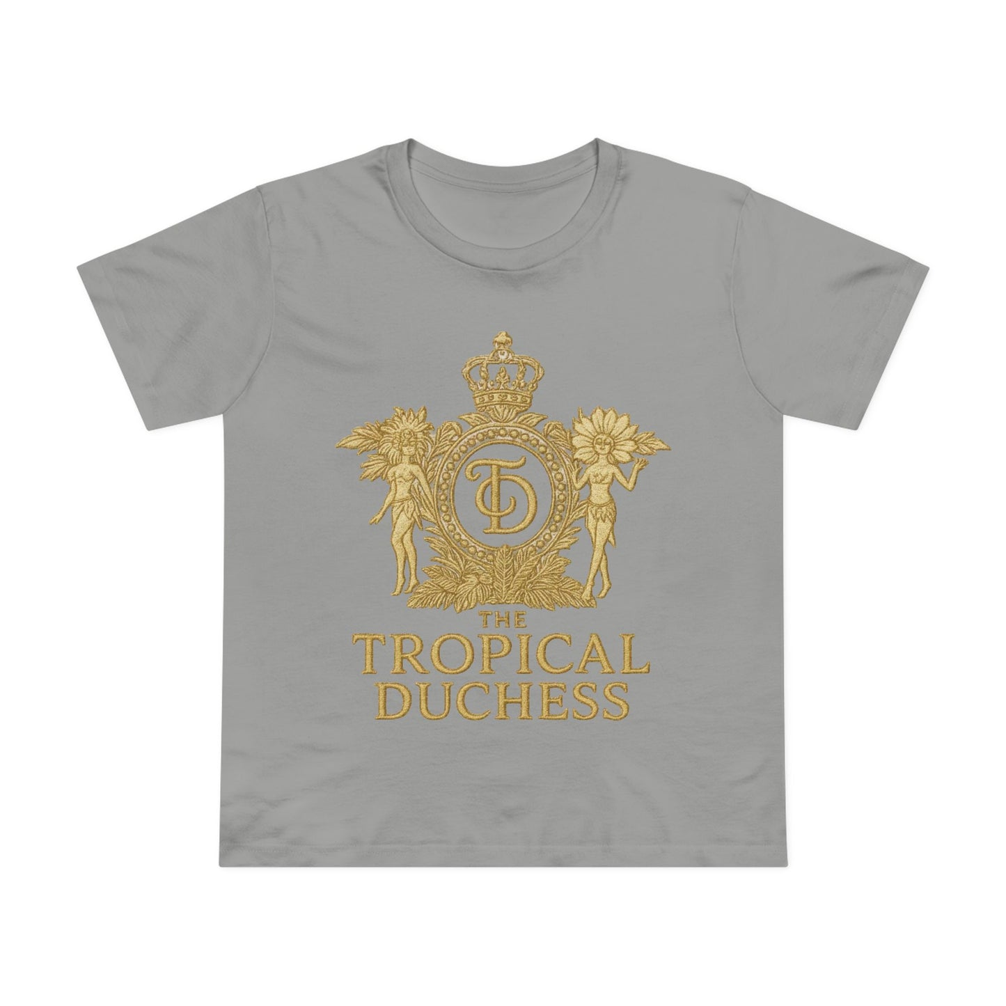 Tropical Duchess Women's Tee - Stylish Vacation-Inspired T-Shirt