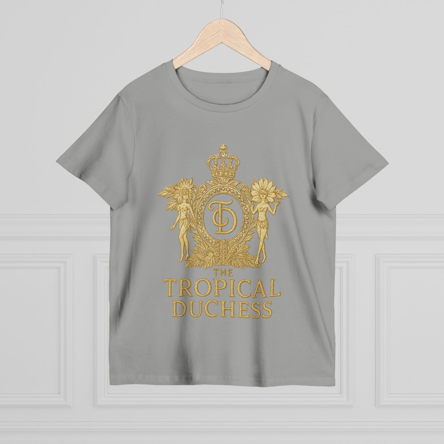 Tropical Duchess Women's Tee - Stylish Vacation-Inspired T-Shirt