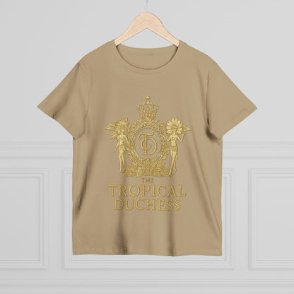 Tropical Duchess Women's Tee - Stylish Vacation-Inspired T-Shirt