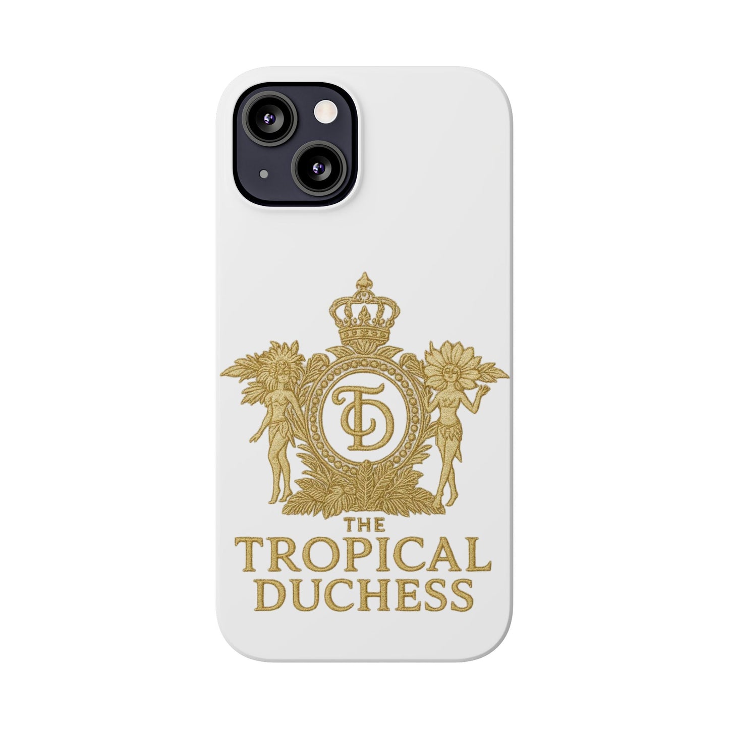 Tropical Duchess Slim Phone Case - Stylish and Durable Design