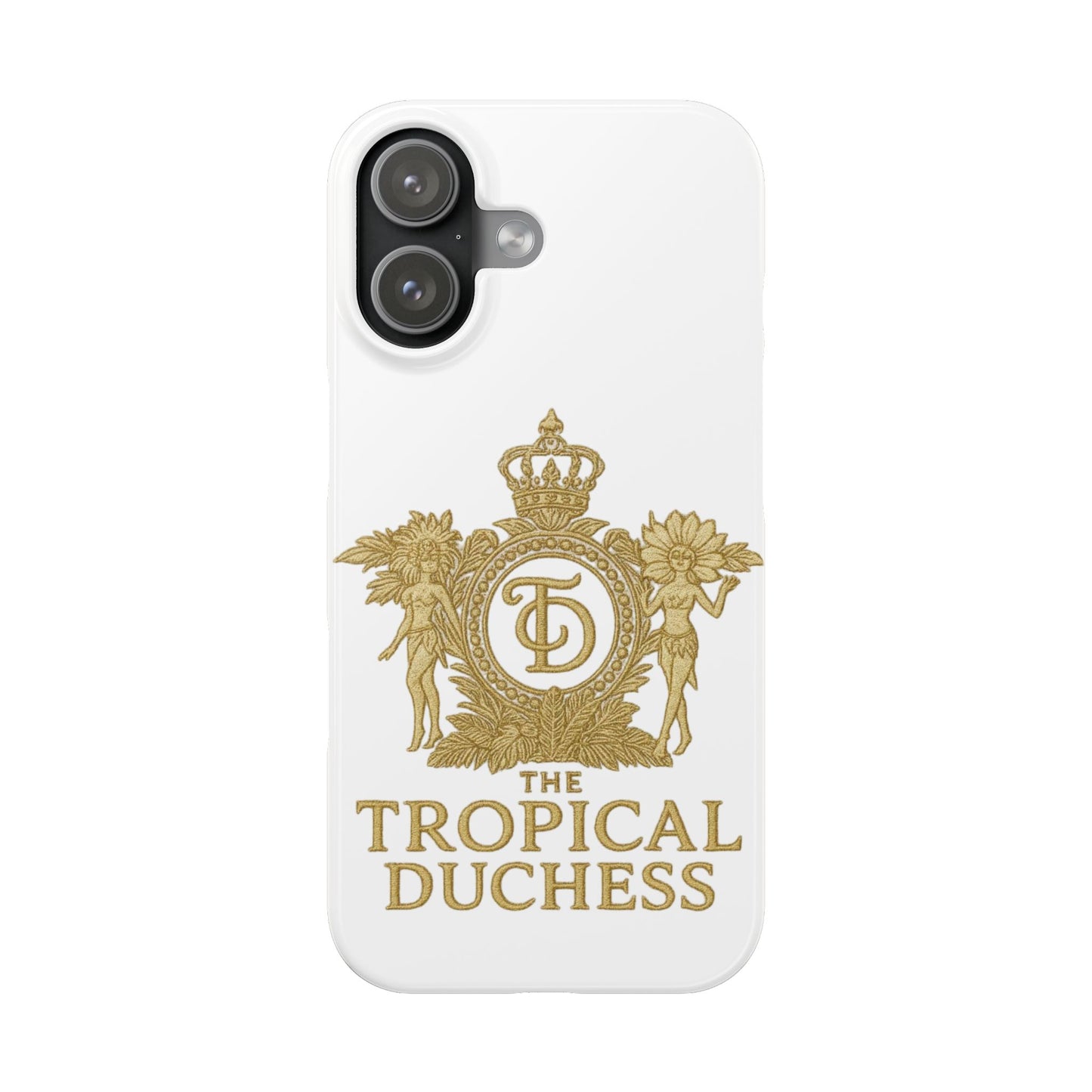 Tropical Duchess Slim Phone Case - Stylish and Durable Design