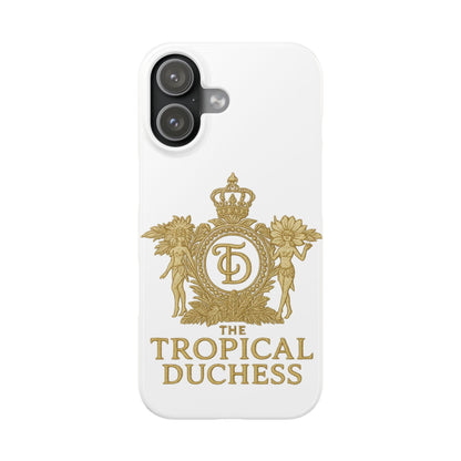 Tropical Duchess Slim Phone Case - Stylish and Durable Design