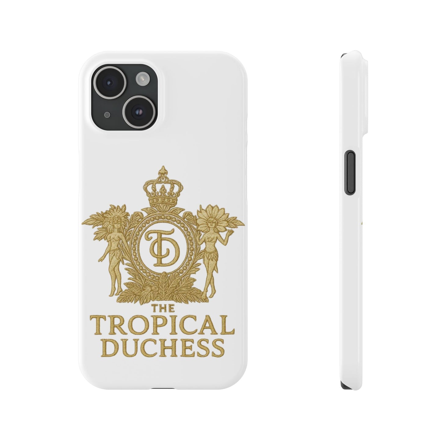 Tropical Duchess Slim Phone Case - Stylish and Durable Design