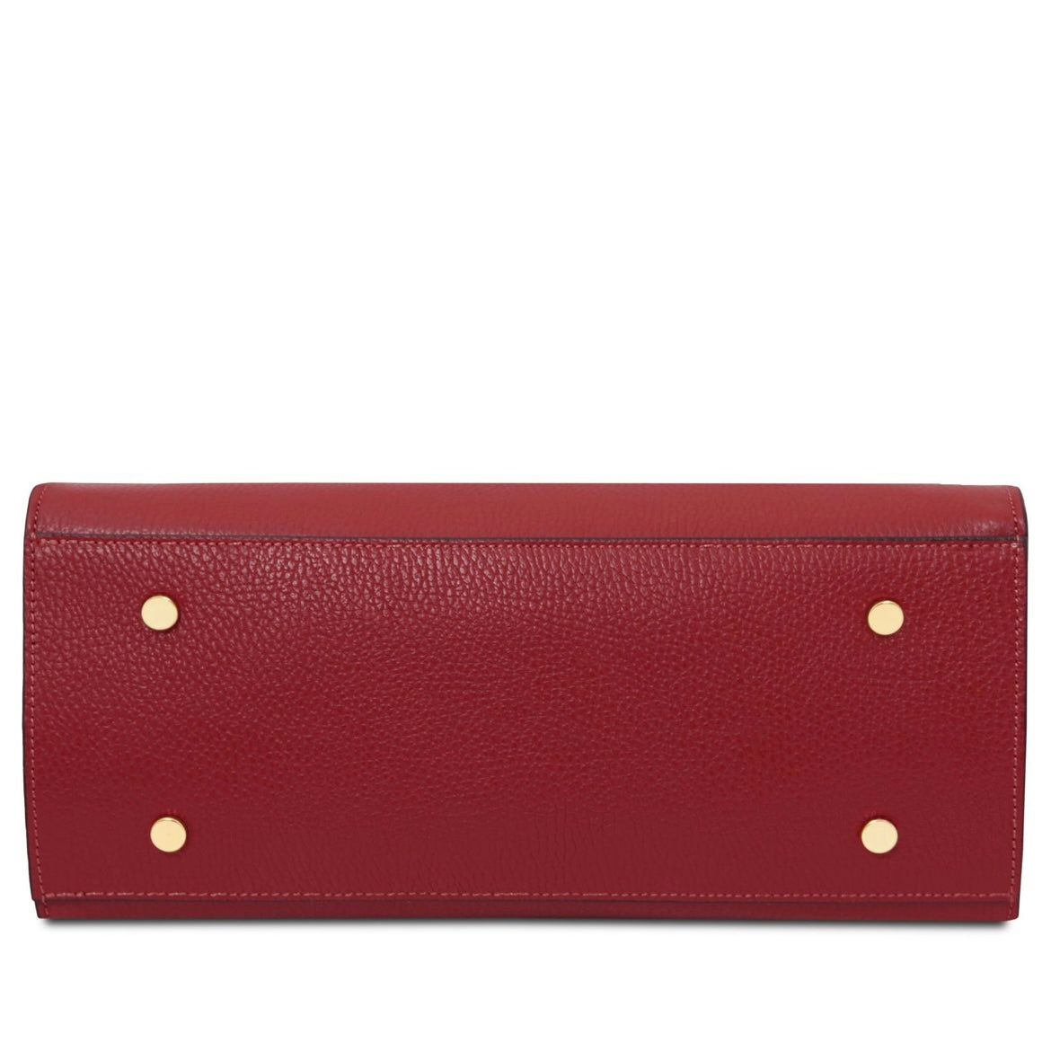 The Tropical Duchess Tuscany Leather Tote ORIGAMI TL142507 in Red