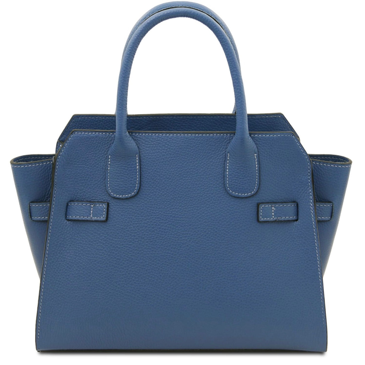 The Tropical Duchess Tuscany Leather Tote ORIGAMI TL142507 in Denim