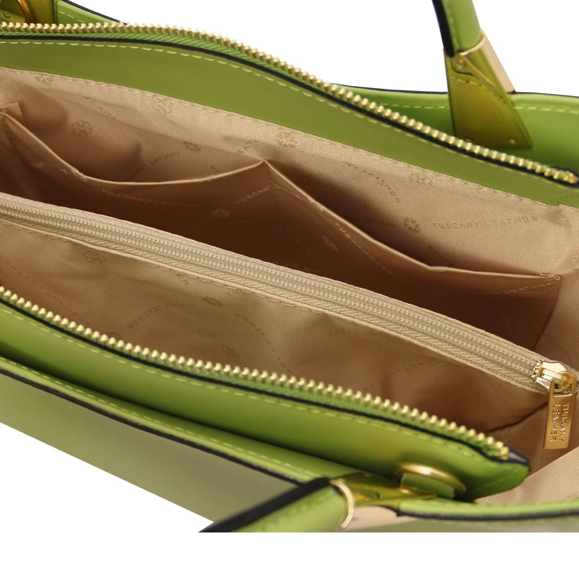 The Tropical Duchess Tuscany Leather TL BAG TL142287 in Green