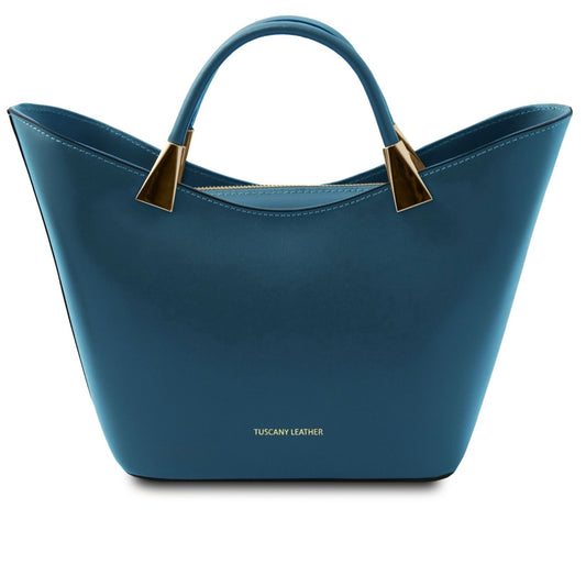 The Tropical Duchess Tuscany Leather TL BAG TL142287 in Teal