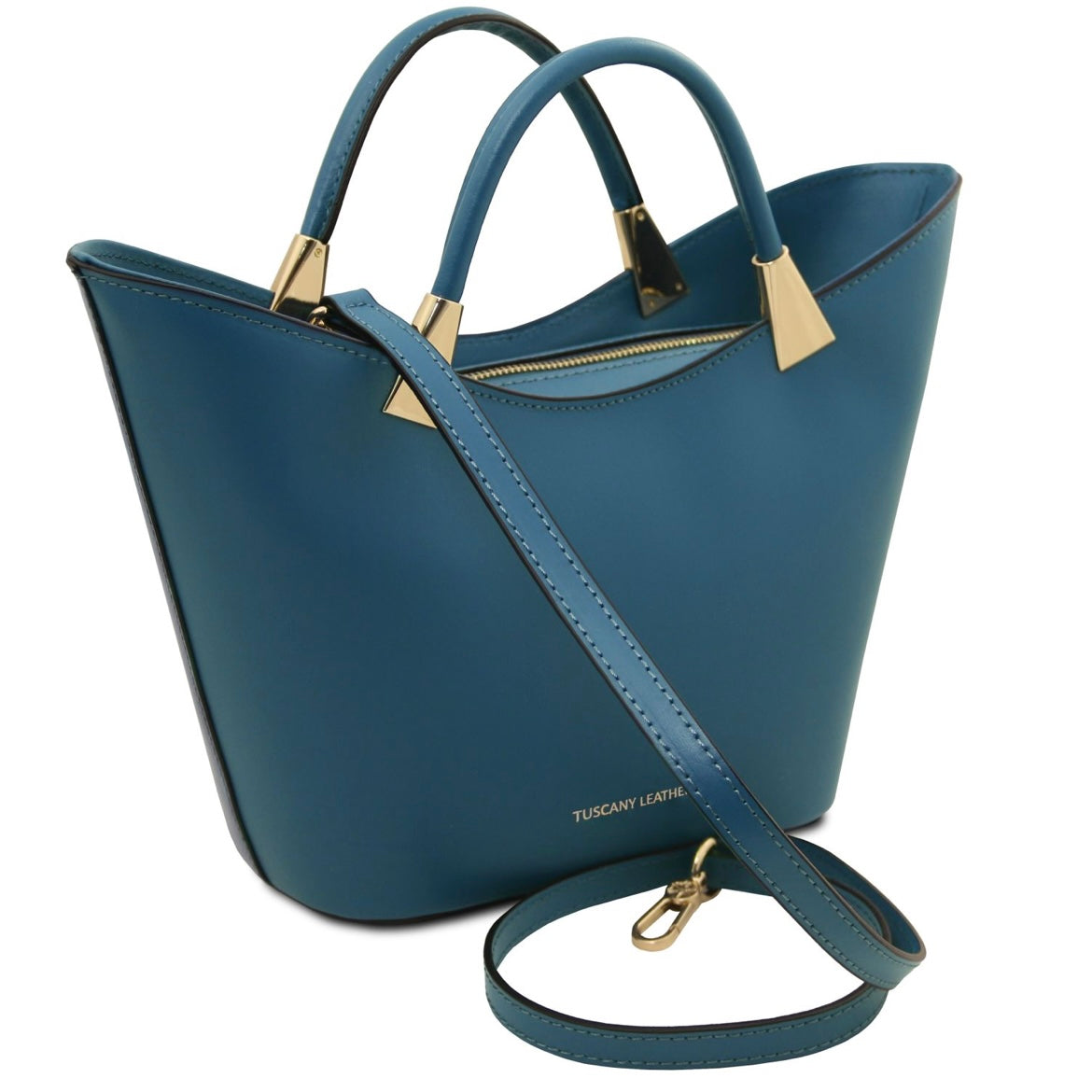 The Tropical Duchess Tuscany Leather TL BAG TL142287 in Teal