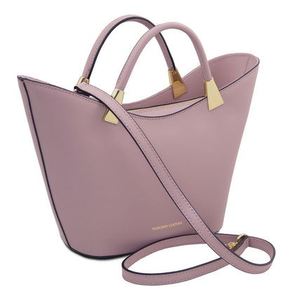 The Tropical Duchess Tuscany Leather TL BAG TL142287 in Lilac