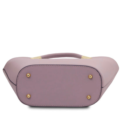 The Tropical Duchess Tuscany Leather TL BAG TL142287 in Lilac