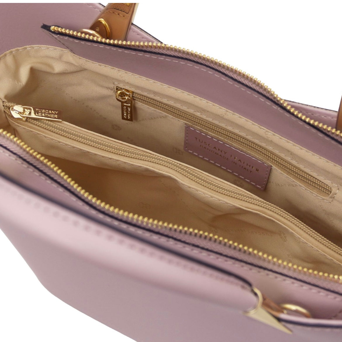 The Tropical Duchess Tuscany Leather TL BAG TL142287 in Lilac