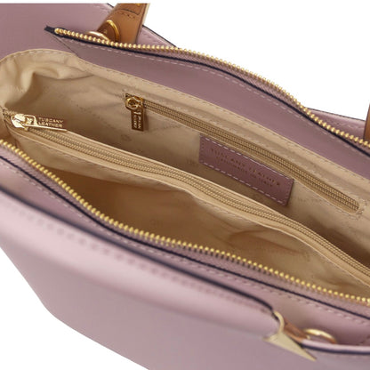 The Tropical Duchess Tuscany Leather TL BAG TL142287 in Lilac