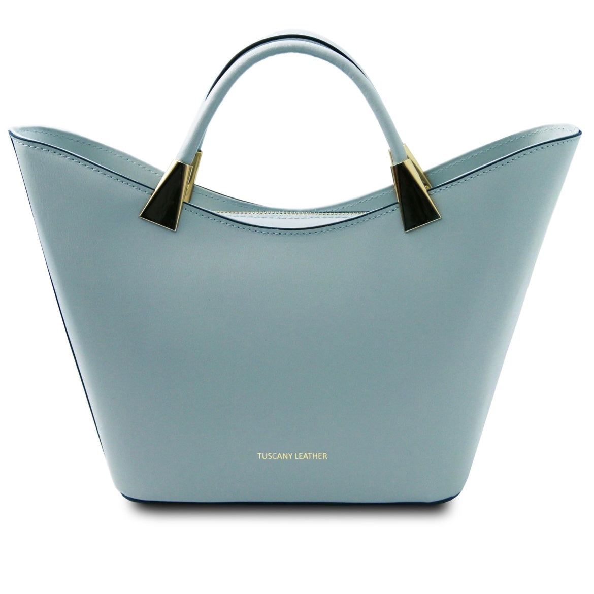 The Tropical Duchess Tuscany Leather TL BAG TL142287 in Light Blue