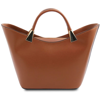 The Tropical Duchess Tuscany Leather TL BAG TL142287 in Cognac