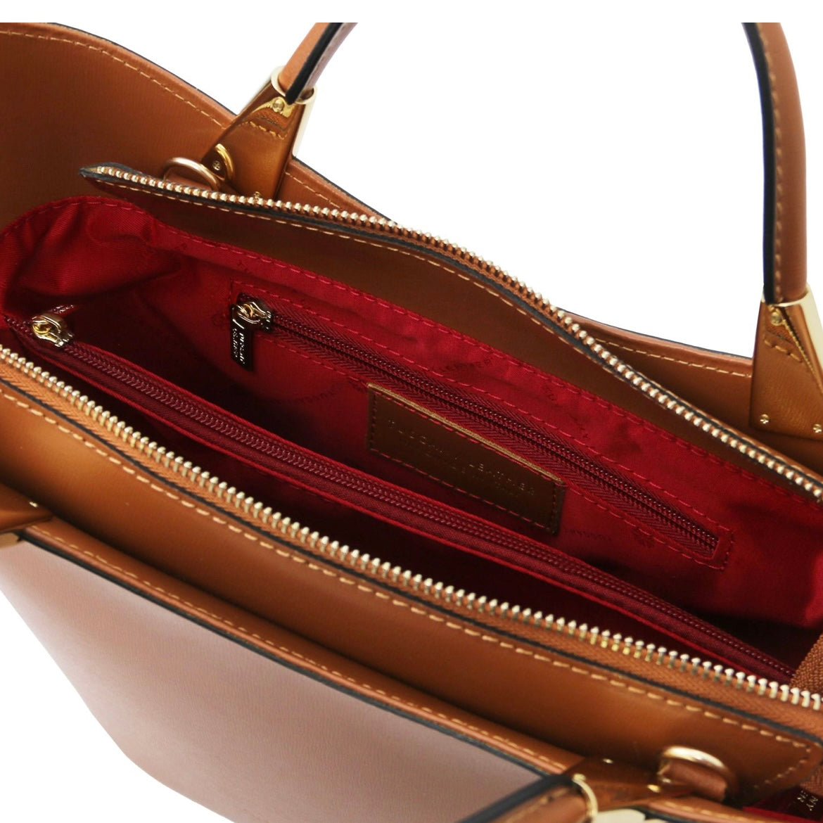 The Tropical Duchess Tuscany Leather TL BAG TL142287 in Cognac