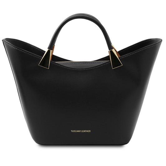 The Tropical Duchess Tuscany Leather TL BAG TL142287 in Black