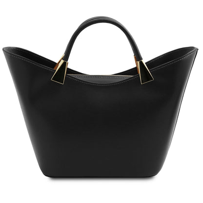 The Tropical Duchess Tuscany Leather TL BAG TL142287 in Black