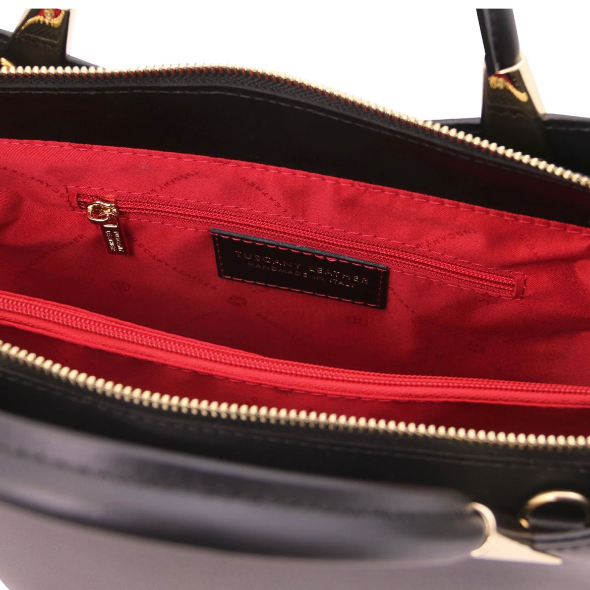 The Tropical Duchess Tuscany Leather TL BAG TL142287 in Black