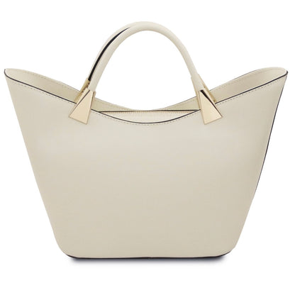 The Tropical Duchess Tuscany Leather TL BAG TL142287 in Beige