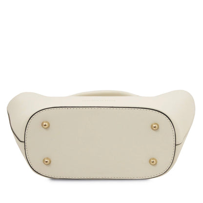 The Tropical Duchess Tuscany Leather TL BAG TL142287 in Beige