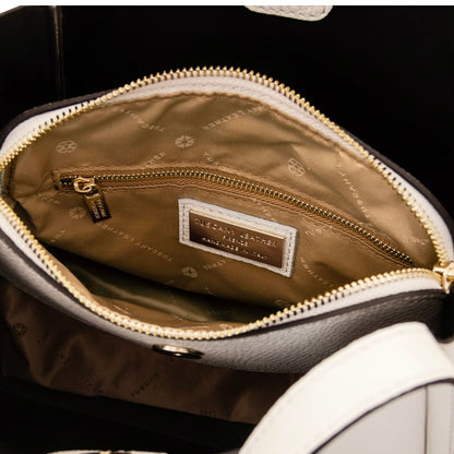 The Tropical Duchess Tuscany Leather SOAVE TL142583 Soft Leather Handbag in Beige