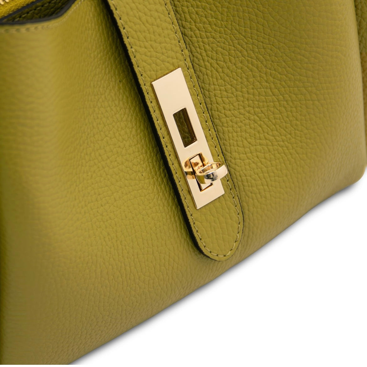 The Tropical Duchess Tuscany Leather SOAVE TL142583 Soft Leather Handbag in Green